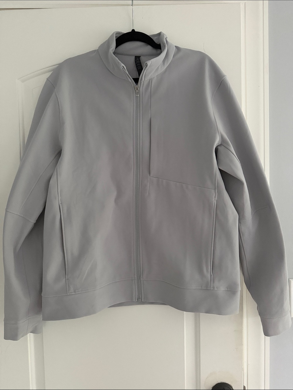 Lululemon Soujourn Men's Light Gray Zip-Up Jacket